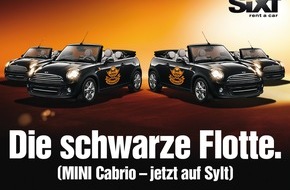 Sixt SE: "Sixt entert Sylt": Die schwarze Flotte erobert die Nordseeinsel / Sixt erweitert die Sylter Fahrzeugflotte um MINI Cabrios / Ab April stehen rund 100 MINI Modelle zur Verfügung (FOTO)