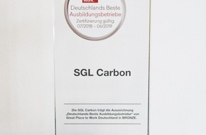 SGL Carbon SE: SGL Carbon/Pressemitteilung: SGL Carbon gehört zu Deutschlands besten Ausbildungsbetrieben