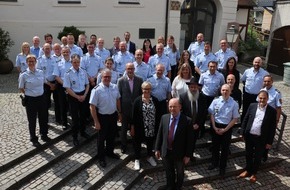 Polizeipräsidium Ludwigsburg: POL-LB: Führungskräfte des Polizeipräsidiums Ludwigsburg zu Gast in der ehemaligen Synagoge in Freudental