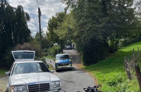 Kreispolizeibeh&ouml;rde Oberbergischer Kreis: POL-GM: Kradfahrer von Auto erfasst