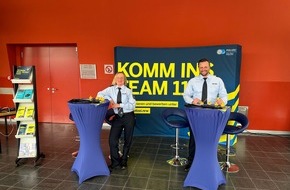 Kreispolizeibehörde Siegen-Wittgenstein: POL-SI: Ausbildungsmesse in Siegen: Einstellungsberater der Polizei mit Stand vor Ort - #polsiwi