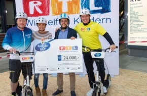 Krombacher Brauerei GmbH & Co.: Krombacher o,0% spendet 24.000 Euro für die "Stiftung RTL - Wir helfen Kindern e.V."