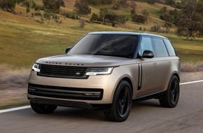 Jaguar Land Rover Deutschland GmbH - Presse Land Rover: Marktstart für den neuen Range Rover: Der Taktgeber im Luxus-Geländewagensegment präsentiert sich hochwertiger und nachhaltiger als je zuvor