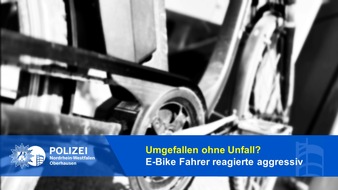 Polizeipräsidium Oberhausen: POL-OB: Unfall mit einem E-Bike?