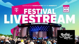 Deutsche Telekom AG: Exklusiv: Einzige Rolling Loud-Ausgabe in Europa bei der Telekom