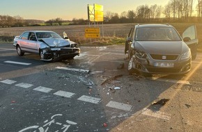 Polizei Coesfeld: POL-COE: Dülmen, L580, K57/ Autos kollidieren
