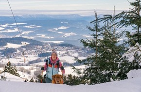 Tourismusverband Ostbayern e.V.: Wintervergnügen, wohin man sich dreht: Familienfreundliche Urlaubsregion Bayerischer Wald