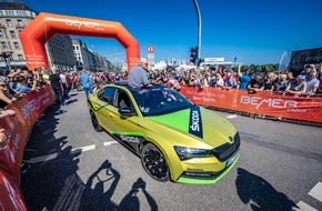 Skoda Auto Deutschland GmbH: Škoda tritt beim Hamburger Profiradrennen BEMER Cyclassics wieder als offizieller Hauptsponsor an