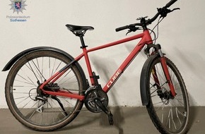 Polizeipräsidium Südhessen: POL-DA: Darmstadt: Polizei sucht nach rechtmäßigem Besitzer eines Mountainbikes