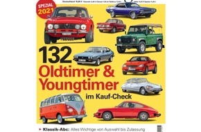 Motor Presse Stuttgart: Rekord bei MOTOR KLASSIK: Neuer Kauf-Ratgeber mit erstmals 132 Oldtimern und Youngtimern im Kauf-Check