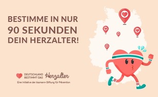 Assmann-Stiftung für Prävention: Weltherztag 2024: Halten Sie Ihr Herz gesund! / - Ein Online-Gesundheitsprofil von 700.000 Bundesbürgern -