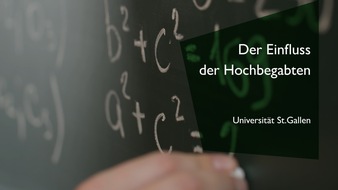 Universität St. Gallen: Studie über den Einfluss Hochbegabter auf ihre Schulklasse