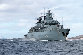 Presse- und Informationszentrum Marine: Fregatte "Mecklenburg-Vorpommern" kehrt aus NATO-Einsatz in der Ägäis zurück