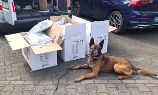 Polizei Mönchengladbach: POL-MG: Drogenfund bei Verkehrssicherheitskation: Polizeihund Bane findet 20 Kilo Marihuana