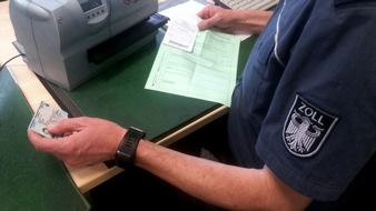 Hauptzollamt Singen: HZA-SI: Bu&szlig;geldverfahren statt Mehrwertsteuererstattung