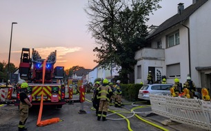 Freiwillige Feuerwehr Kamen: FW Kamen: Zimmerbrand in Methler