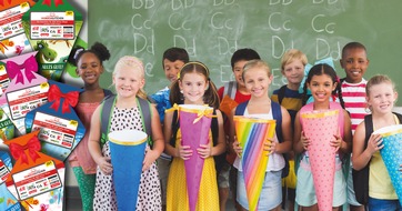Wunschgutschein: Eine Schultüte für die Schultüte: Der WUNSCHGUTSCHEIN zur Einschulung / Ein Gutschein - Tausend Möglichkeiten. Das perfekte Geschenk für ABC-Schützen