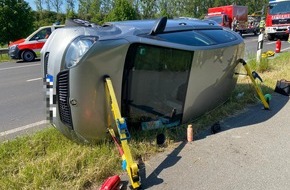 Feuerwehr Helmstedt: FW Helmstedt: Verkehrsunfall Kreuzungsbereich B244/B1