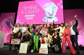 yeswecan!cer: YES!AWARD - SHINE A LIGHT 2025: yeswecan!cer und Deutsche Postcode Lotterie würdigen herausragendes Engagement von Krebsinitiativen