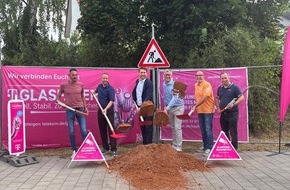 Deutsche Telekom AG: Spatenstich: Telekom startet Glasfaserausbau in Alt-Saarbrücken
