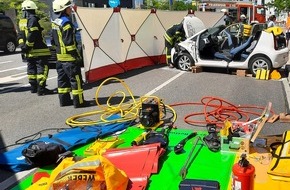 Feuerwehr Konstanz: FW Konstanz: Verkehrsunfall