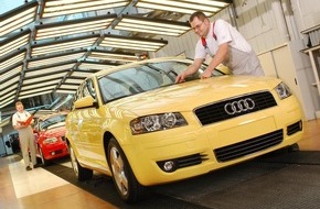 Audi AG: Jahrespressekonferenz zum Geschäftsjahr 2002: Audi legt zum siebten Mal in Folge Rekordzahlen vor