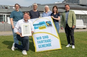 Tourismus Marketing Service Büsum GmbH: Büsum bleibt Fairtrade-Gemeinde:  Titel für weitere zwei Jahre verlängert