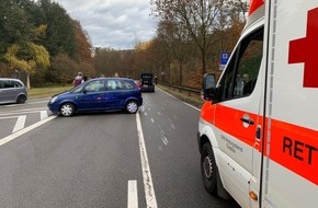 Polizeidirektion Pirmasens: POL-PDPS: Unfall mit zwei leichtverletzten Insassen