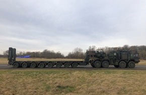 PIZ Ausrüstung, Informationstechnik und Nutzung: Bundeswehr erhöht eigene Kapazitäten für den Schwerlast-Transport