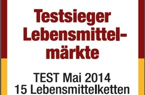 Kaufland: Kaufland ist "Bester Lebensmittelmarkt 2014" (FOTO)