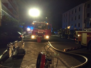 FW-ME: Wohnungsbrand mit Menschenrettung