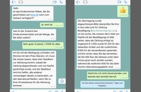 R+V Infocenter: Abgezockt: Bezahltricks bei Online-Kleinanzeigen