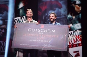 ProSieben: Prime-Time-Sieger! "Joko & Klaas gegen ProSieben" glänzt am Dienstagabend mit 14,3 Prozent Marktanteil