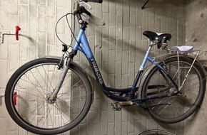 Polizeiinspektion Wilhelmshaven/Friesland: POL-WHV: Eigent&uuml;mer eines sichergestellten Fahrrades gesucht