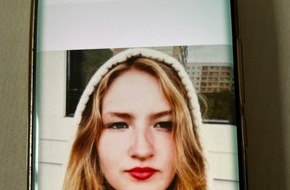 Landespolizeiinspektion Jena: LPI-J: Vermisst in Jena: 16-jährige Maja aus Klinikum abgängig