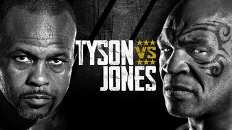 Sky Deutschland: Mike Tyson gegen Roy Jones Jr.: der Showkampf der beiden lebenden Boxlegenden in der Nacht vom 28. auf den 29. November live bei Sky