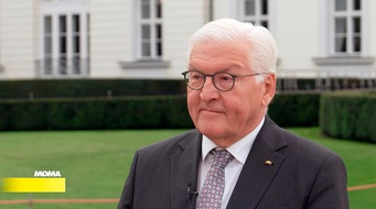 ARD Das Erste: Bundespräsident Frank-Walter Steinmeier exklusiv im ARD-Morgenmagazin: "Das Entscheidende ist, dass man Zeit mitbringt und ins Gespräch kommt."