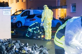 Feuerwehr Rösrath: FW Rösrath: Wohnungsbrand mit Menschenleben in Gefahr