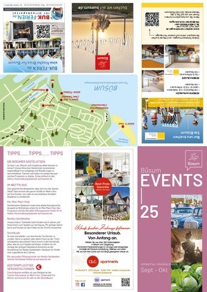Herbstliche Highlights in Büsum: Der Eventflyer für September und Oktober 2025