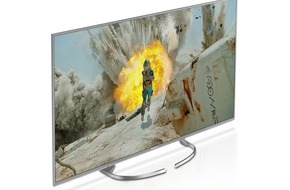 Panasonic Deutschland: 4K Innovation mit Eleganz und Flexibilität / Panasonic EXW734 mit verbessertem Panel für hervorragende Bildqualität mit messerscharfen Bewegungen, HDR Multi und Quattro Tuner mit Twin-Konzept