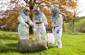 Feuerwehr Essen: FW-E: Veterinäramt der Stadt Essen und Feuerwehr Essen proben den Ernstfall