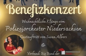 Polizeiinspektion Emsland/Grafschaft Bentheim: POL-EL: Papenburg - Weihnachtliche Klänge für den guten Zweck - Benefizkonzert mit dem Polizeiorchester Niedersachsen