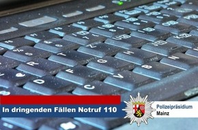 Polizeipräsidium Mainz: POL-PPMZ: Mainz-Neustadt - Facebook-Account gehackt