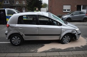 Polizei Mönchengladbach: POL-MG: Alleinunfall im Stadtteil Rheindahlen-Land