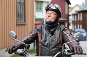 ZDF: "Horst Lichter auf der Suche nach dem Glück" im ZDF / Unterwegs mit dem Motorrad durch Norwegen (FOTO)