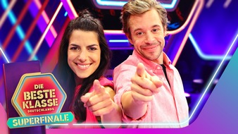 KiKA - Der Kinderkanal ARD/ZDF: Superfinale von "Die beste Klasse Deutschlands": Wer gewinnt die Herbststaffel? / Finalshow am 12. Oktober 2024 im Ersten mit Fabian Baggeler, Maria Ziffy und Loi