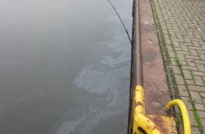 Polizeiinspektion Nienburg / Schaumburg: POL-NI: Gewässerverunreinigung auf der Weser