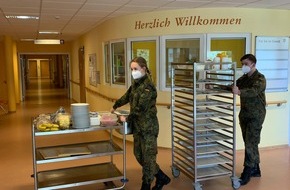 Presse- und Informationszentrum der Streitkräftebasis: Die Bundeswehr unterstützt weiterhin im Corona-Einsatz und darüber hinaus