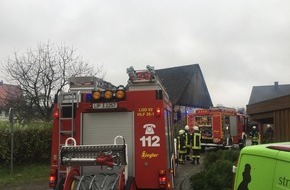 Freiwillige Feuerwehr Lügde: FW Lügde: Feuer 2 / Schornsteinbrand