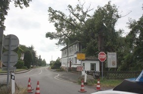 Polizeidirektion Landau: POL-PDLD: Schaden durch Unwetter